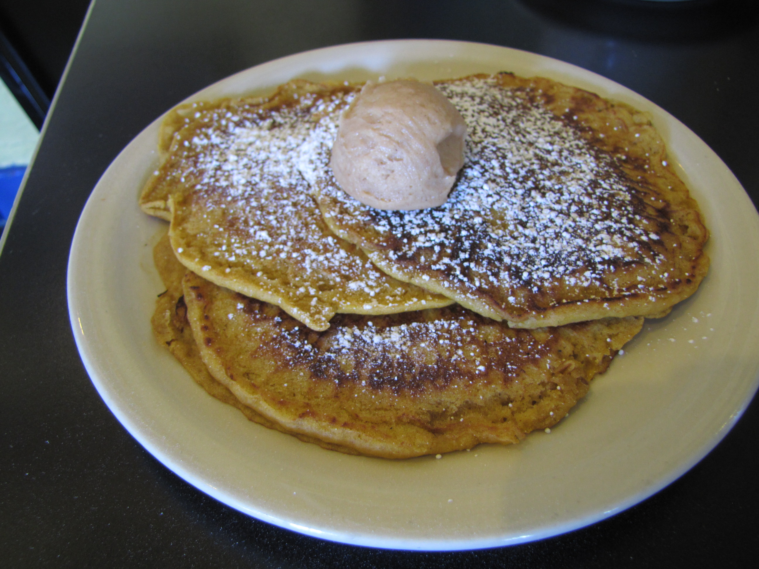 Cafe Brazil Pumpkin Pancakes