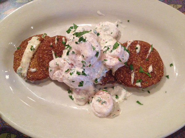 Fried Green Tomatoes with Shrimp Remoulade - Fish City Grill
