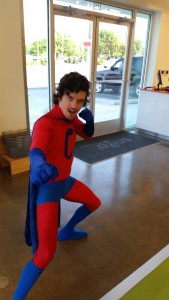 Capes4Kids superhero and co-founder Cody Reynolds.