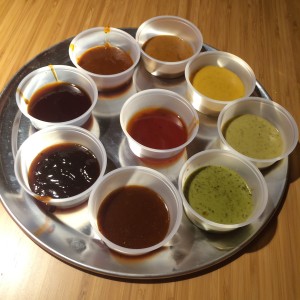 Tokyo Joe's sauces